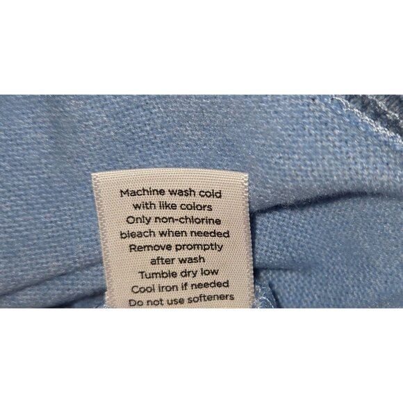 Walyer Hagen Mens Midweight 1/4 Zip Pullover Sweatshirt Blue Heather Sz S - Picture 5 of 9